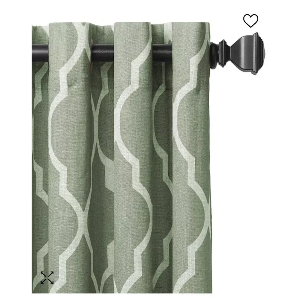 Linen Curtains, set of 2